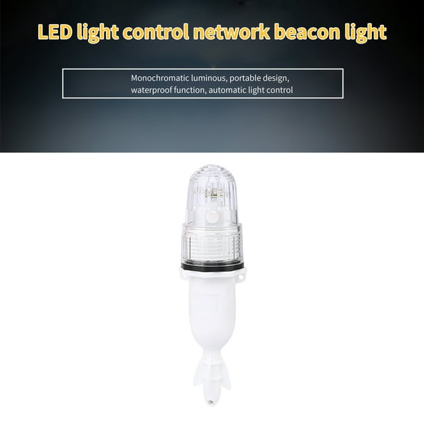 DeeCozy LED Waterproof Marine Light Control Network Beacon Light  Intelligent Underwater Light Portable Mini Fishing Bait Flashing Light for  Marine