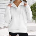 thumbnail image 7 of Mohiass Hoodies for Women 2025 Winter Y2K Hooded Sweatshirts Fashion Cute Oversized Pullover Tops White XL, 7 of 7