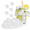 White Square-24 Pack, variant on Reusable Ice Cube Plastic Ice Cubes 25 Pack Blue and White Refreezable Ice Cubes for drinks, Whiskey, Vodka or Coffee, Washable Non-Melting Ice Cubes Non-Diluting