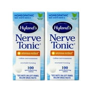 2 Pack - Hyland's Nerve Tonic Stress Relief 100 Tablets Each