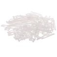thumbnail image 4 of Abbracc, 50 Pièces Blanches en Forme de Queue d'Hirondelle Porte-Plaquettes Photo pour la Maison, 4 of 9