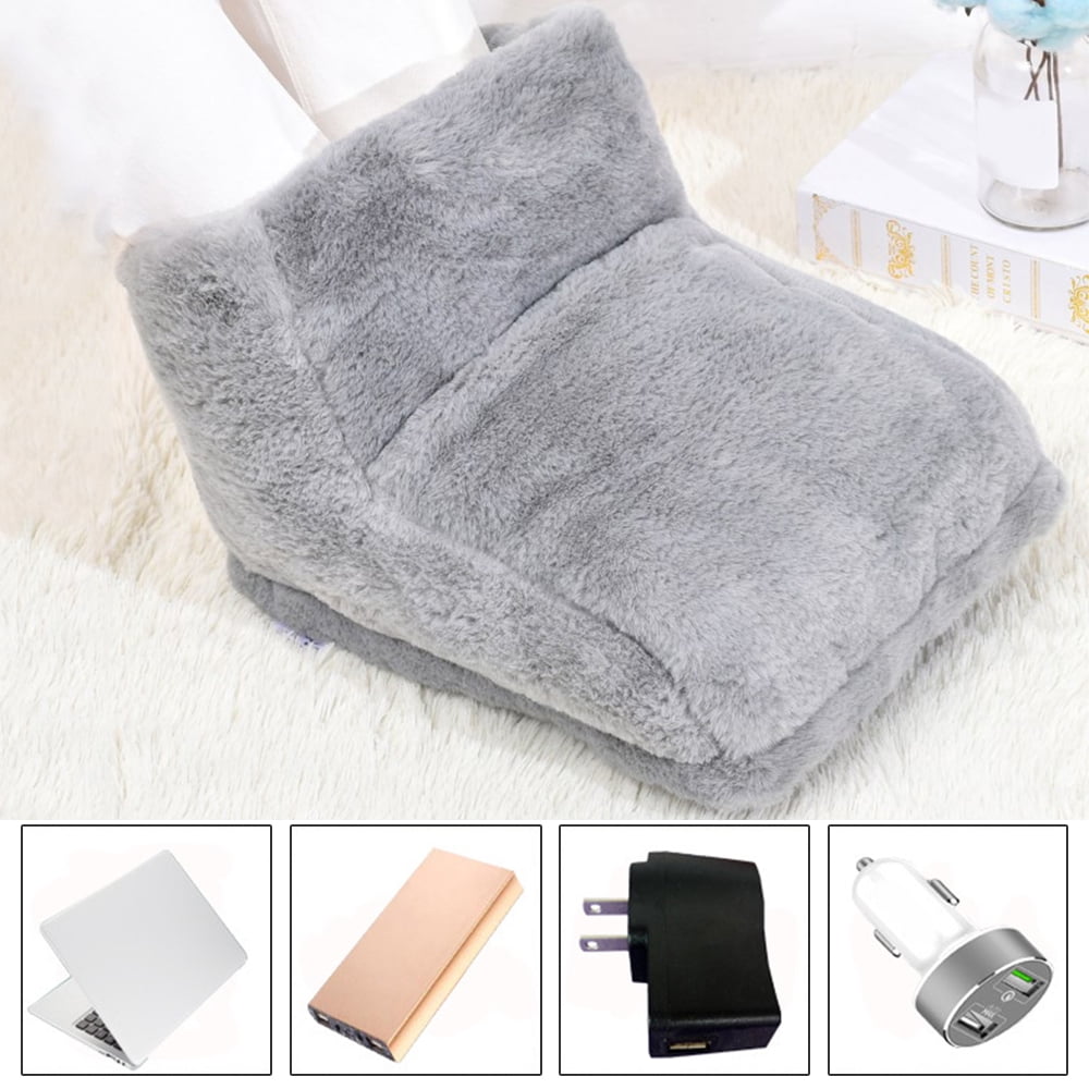Electric Foot Warmer Heating Pad Ultra Soft Flannel for Bed Feet  Office/Home - Walmart.com