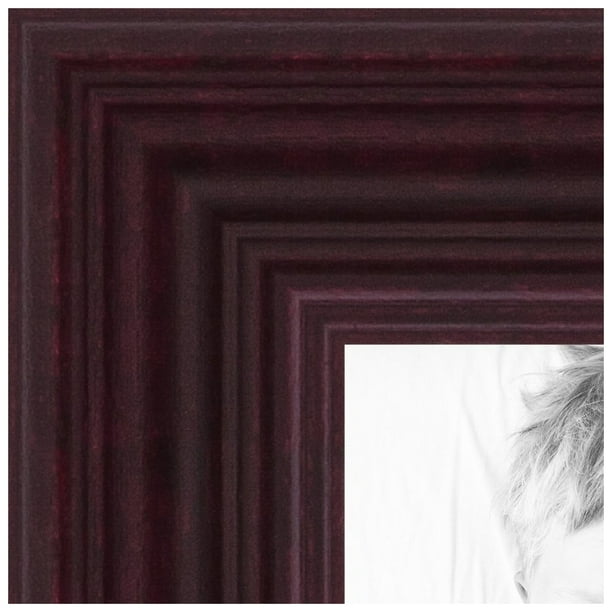 ArtToFrames 12x18 Inch Cherry Picture Frame, This Red Wood Poster Frame