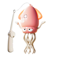 thumbnail image 1 of Interactive Dancing Octopus Toy with 8 Tentacles – Auto Obstacle Avoidance, Dynamic Sound & Light Effects, Magic Twisting Action, Includes Fishing Rod – ABS Material, Type-C Charging, for Ages 3+,, 1 of 6