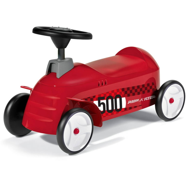 Radio Flyer, Flyer 500 Ride-on with Ramp and Car, Red - Walmart.com