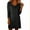 #0245-Black, variant on Women's 2026 Spring Summer Dress Tunic Tops for Leggings Long Sleeve Sweater Cowl Neck Fashion Shirt Dress