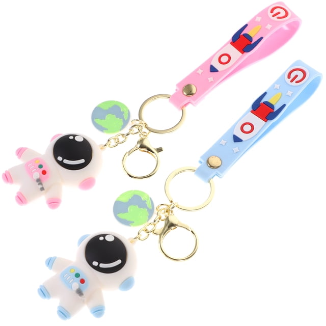 MasteelfCA 2Pcs Silicone Keychain Protective Cover Chic Locator Cases Compatible for AirTags