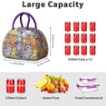 thumbnail image 5 of Ladies Halloween Party Lunch Box - Premium Insulated Reusable Bag, Leakproof Cooler Tote with Pockets for Costume Work Events & Night Outings, 5 of 7