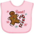 thumbnail image 3 of Inktastic Christmas Sweet Boys or Girls Baby Bib, 3 of 4