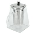 thumbnail image 4 of Glass Tea Kettle, Transparent Glass Teapot, Heat Resistant Tea Kettle, Stovetop Safe Tea Brewer, Tea Infuser Pitcher, Tea Maker with Removable Mesh Filter for Home Office Hotel, 4 of 7