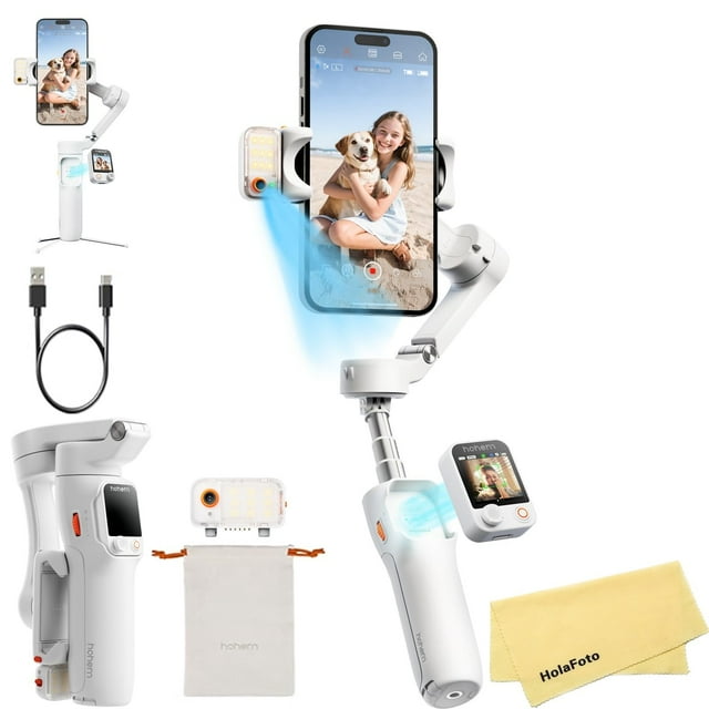 Estabilizador de cardán hohem iSteady V3 Ultra para iPhone/Android