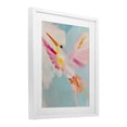 thumbnail image 2 of Stupell Industries Modern Pastel Hummingbird Soaring White Framed Print Under Glass, 17 x 21, by The Prints Vibe, 2 of 8
