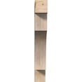 thumbnail image 2 of Ekena Millwork 5 1/2"W x 38"D x 38"H Westlake Block Smooth Bracket, Douglas Fir, 2 of 25