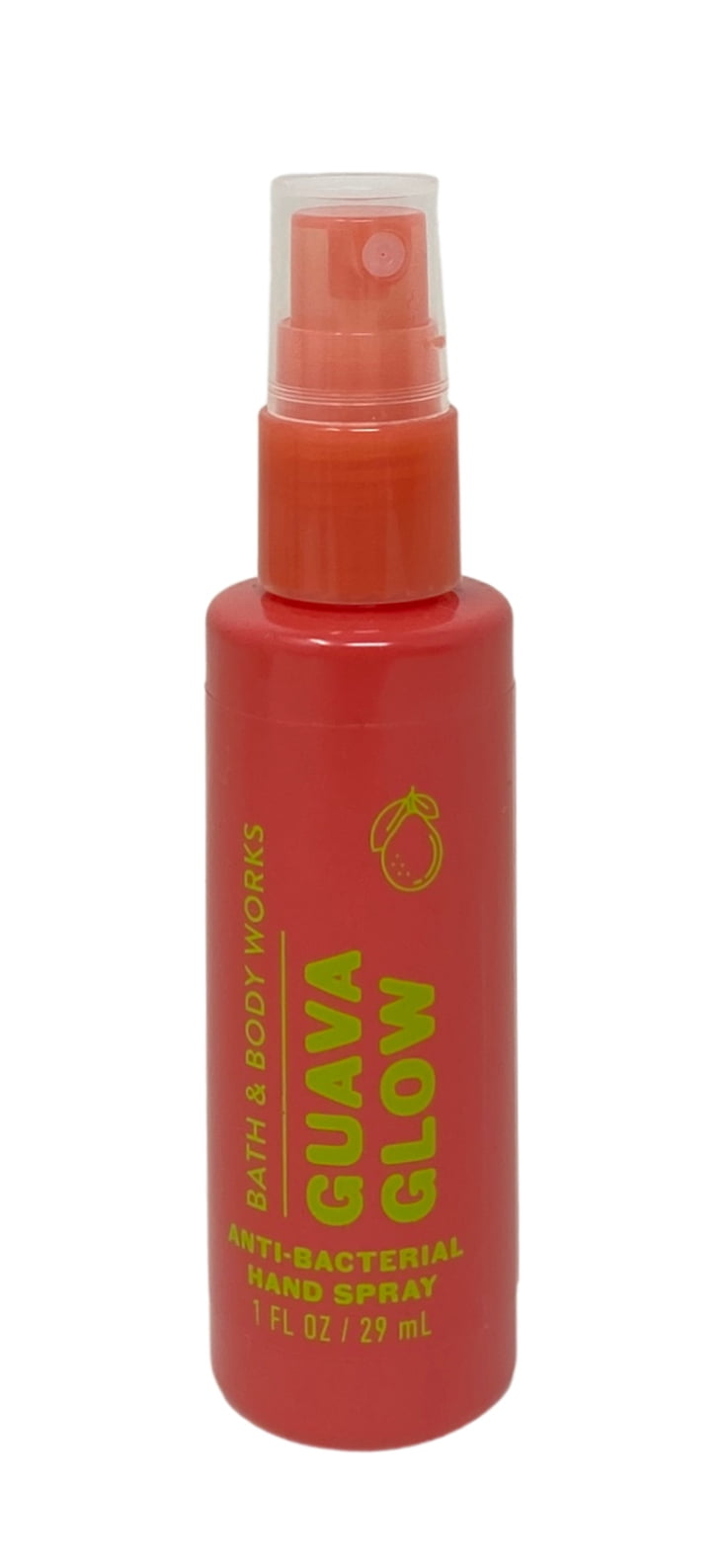 Bath & Body Works Guava Glow 2 - Hand Sprays - (1 fl oz / 29 ml Each) with a Peach Gardenia Mini Soap