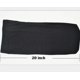 thumbnail image 4 of Gorro de pelo trenzado negro Gorro de tubo largo Gorro de dormir elástico Gorro trenzado sucio, 4 of 4