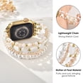 thumbnail image 2 of Pulsera con cuentas compatible con Apple Watch de 38 a 45 mm de AIRSPO, 2 of 8