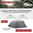 thumbnail image 6 of Yakima OverNOut 180 Wall Kit Awning Accessory with Wall and Door Panel, Gray, 6 of 8