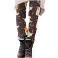 thumbnail image 2 of YOIAVAIOY Womens Casual Yoga Pants High Waist Stretch Halloween Tights Witch Costume Leggings Novelty Holiday Bottom Gray M, 2 of 7