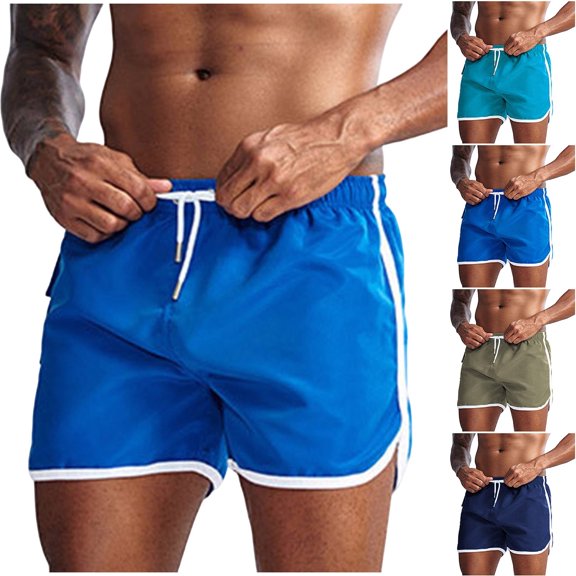EOYWHK Workout Shorts for Men Breathable with Pockets Drawstring Mens Active Shorts Soft Lightweight Breathable Active Shorts for Men Army Green, Size L