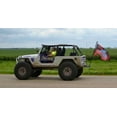 thumbnail image 2 of Steinjäger Exterior Accessories Gladiator JT 2019 to Present Hitch Mount Flag Holder Holds 1 Flag Gecko Green, 2 of 2