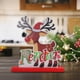 thumbnail image 3 of Manualidades de Papá Noel, decoración de madera, adornos de escritorio, centros de mesa, letreros de madera, adornos de madera, elegante decoración navideña para el hogar, ambiente festivo,, 3 of 9