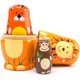 thumbnail image 3 of Muñecas Anidadas de Madera xiangtanxingjiawenju Animales Matryoshka Juguete para Niños, 3 of 4
