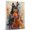 Australian Kelpie, variant on Canaan Dog Stretched Canvas Size 8x12 – Cello Theme Dog Art for Wall, Canaan Dog Playing Cello Wall Art, Dog Lover Canvas Decor