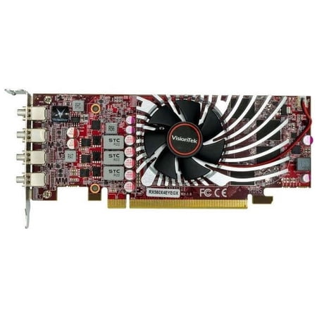 UPC: 0810078050148 | VisionTek Radeon RX560 SFF 4M 2GB GDDR5 (4X Mini DP) – 901443