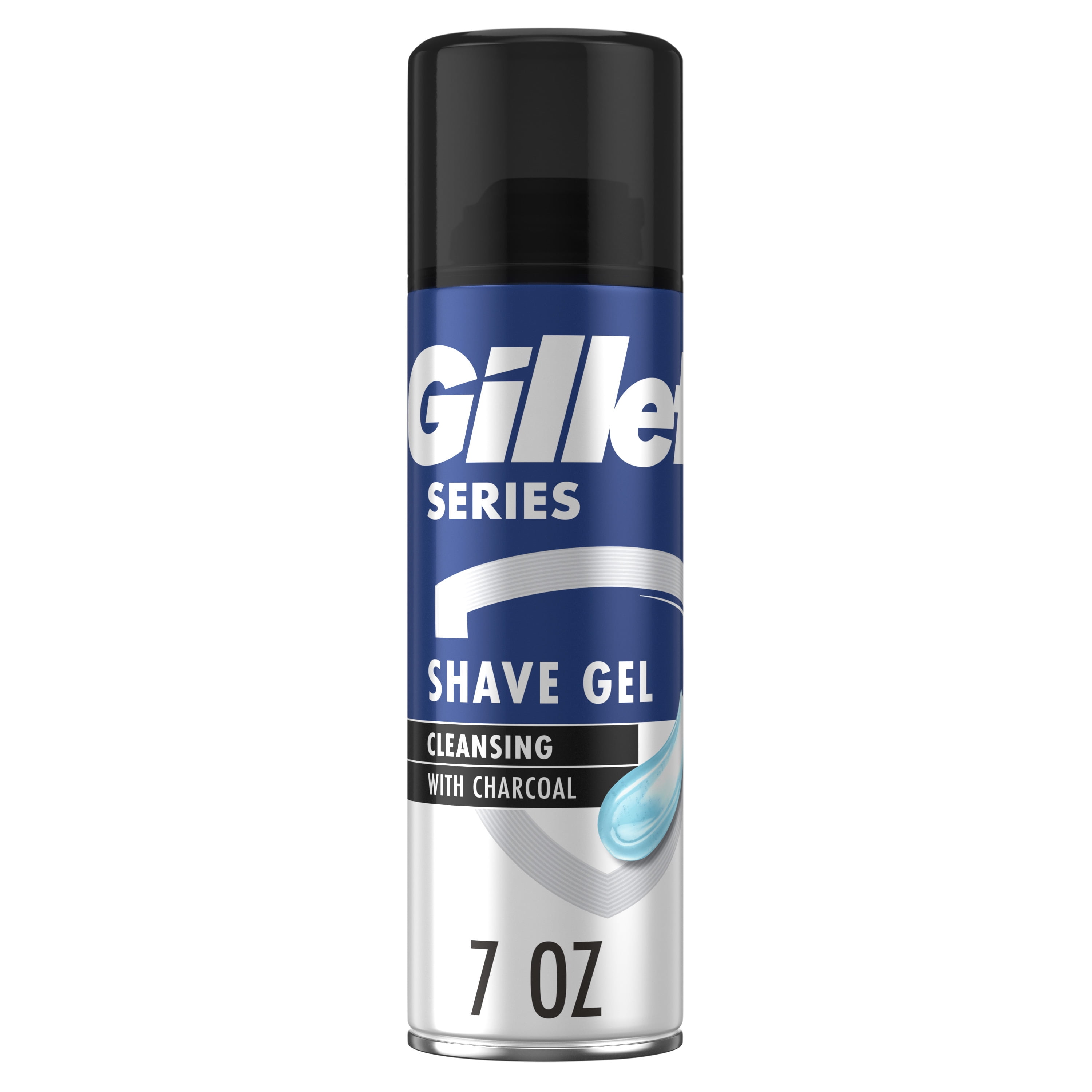Gillette Series Cleansing Shave Gel for Men with Charcoal, 7 oz