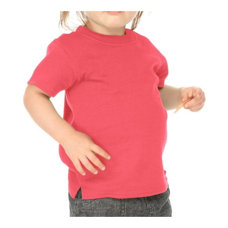 

Kavio I1C0194 Infants Scoop Neck Short Sleeve Top-Rose-6M