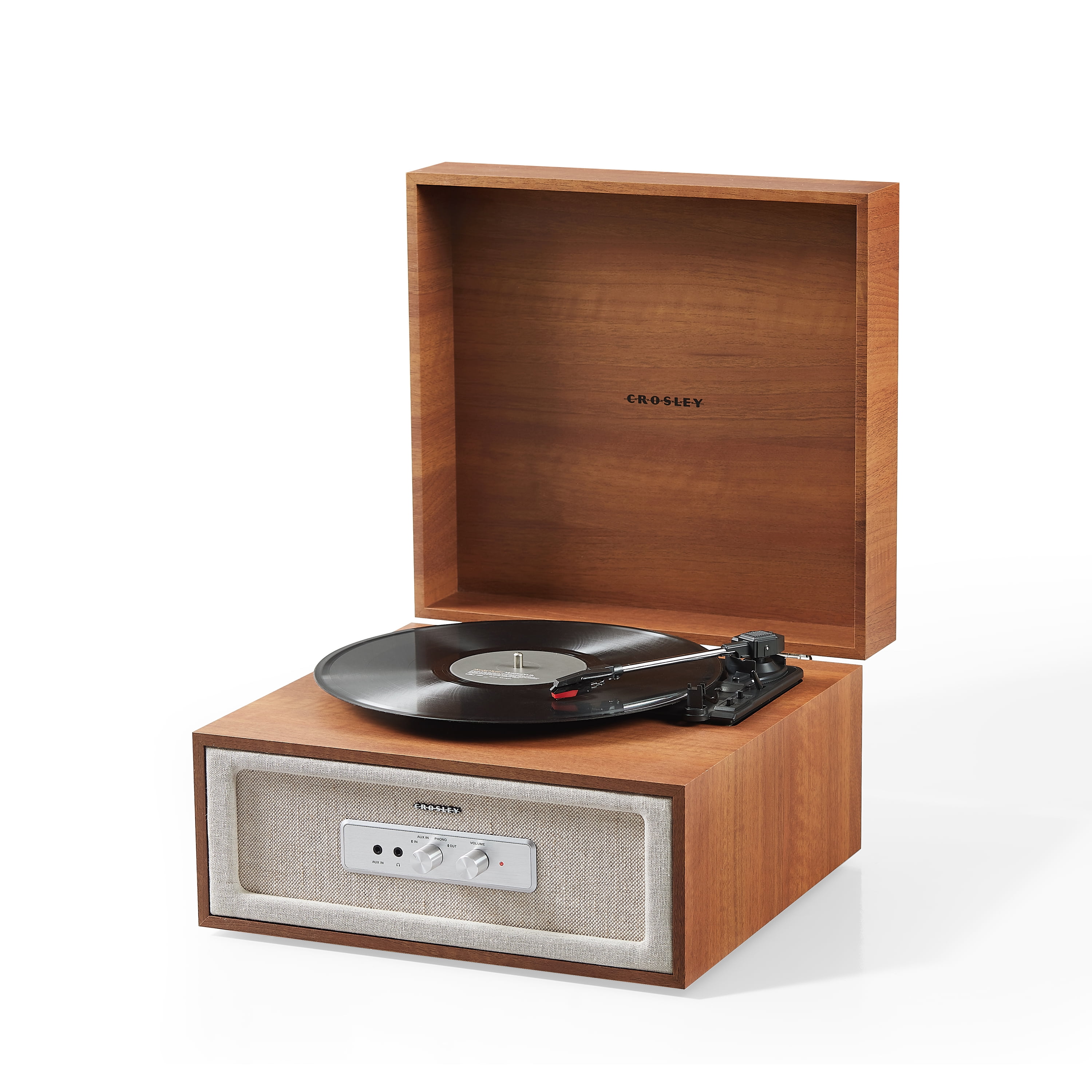Crosley Rohe Record Player In Natural