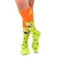 thumbnail image 4 of TeeHee Chaussettes en Coton Fantaisie Hauteur Genou Lot de 6 pour Femmes (Monstres), 4 of 4