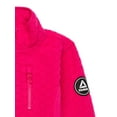thumbnail image 2 of Reebok Girls Fleece Jacket with Embossed Hearts, Sizes XS-XXL, 2 of 3