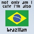 thumbnail image 2 of CafePress - Cute And Brazilian Long Sleeve T Shirt - Long Sleeve Infant T-Shirt, 2 of 2