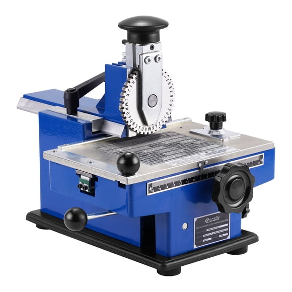 Máquina estampadora semiautomática de placas metálicas Consfly 3 mm
