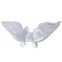 NICEXMAS Halloween Angel Wings Pet Costume 1 Set White Size S for Cat