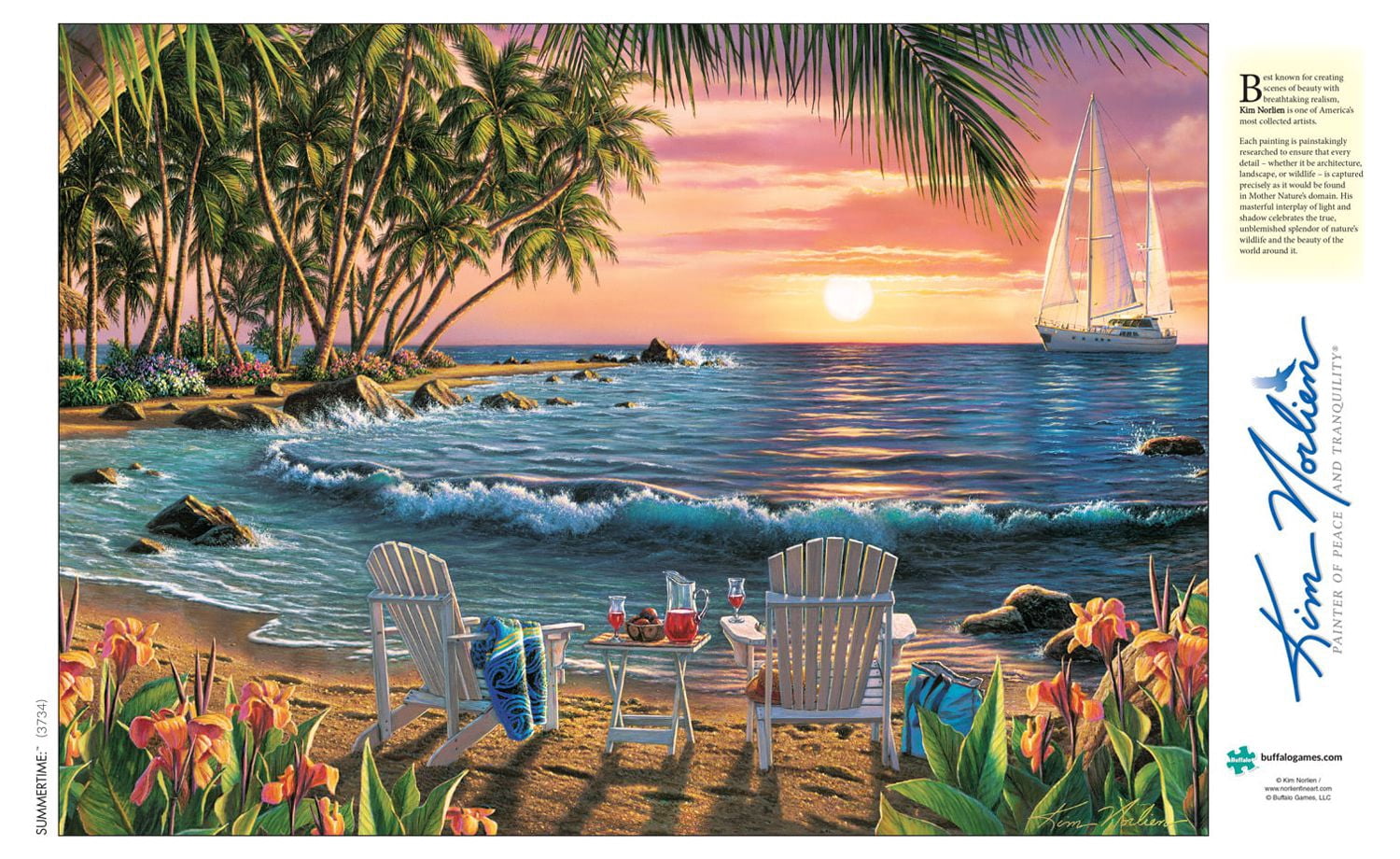 Buffalo Games - Americana - Summertime - 500 Piece Jigsaw Puzzle
