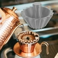thumbnail image 1 of Copa de filtro de origami Dripper de café de origami, herramienta fácil de prensa de papel liviano, retenedor de forma de filtro de café, Gris, 1 of 8