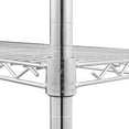 thumbnail image 6 of Tcbosik 6-Tier Storage Shelf Heavy Duty Metal Utility Cart NSF-Certified for Home Garage with Wheels, Silver, 6 of 8
