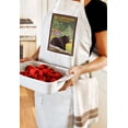 thumbnail image 3 of Williamsport, Pennsylvania, Black Bear in Forest (Cotton Canvas Apron, Kitchen Cooking, Baking, Grilling, Unisex with Pockets), 3 of 5