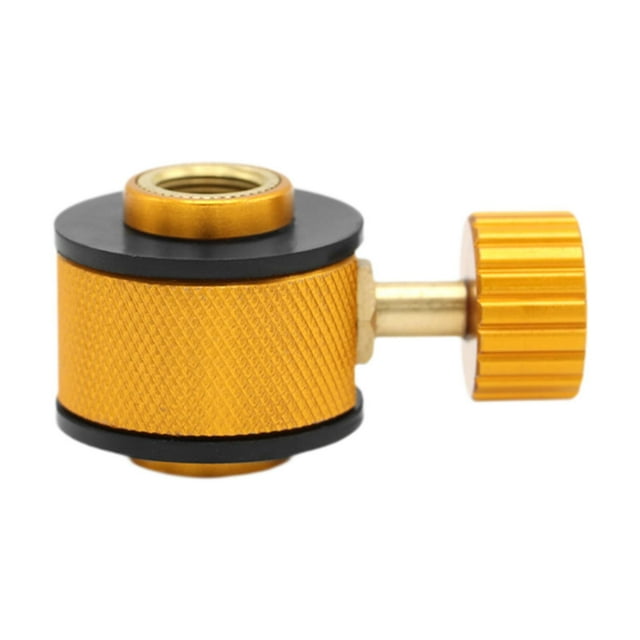 Camping horno convertidor de gas suministros para campamento accesorios accesorios de llama válvula de carga del horno del horno para el