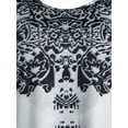 thumbnail image 3 of Camiseta Tribal Tribal Tribal Swing T Shirt Rosegal Camisetas tallas grandes, 3 of 5