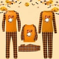 thumbnail image 3 of Family Matching Halloween Pajamas Set, Halloween Pumpkin Print PJs Sets 2 Pieces Loungewear Sleepwear for Adult Kids Holiday PJS Set, 3 of 6