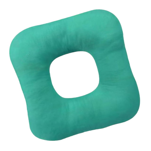Cojín de donut,Cojín de donut,Cojín de asiento de almohada de donut relleno,Almohada de donut para postrado en cama, hogar de ancianos, oficina y verde