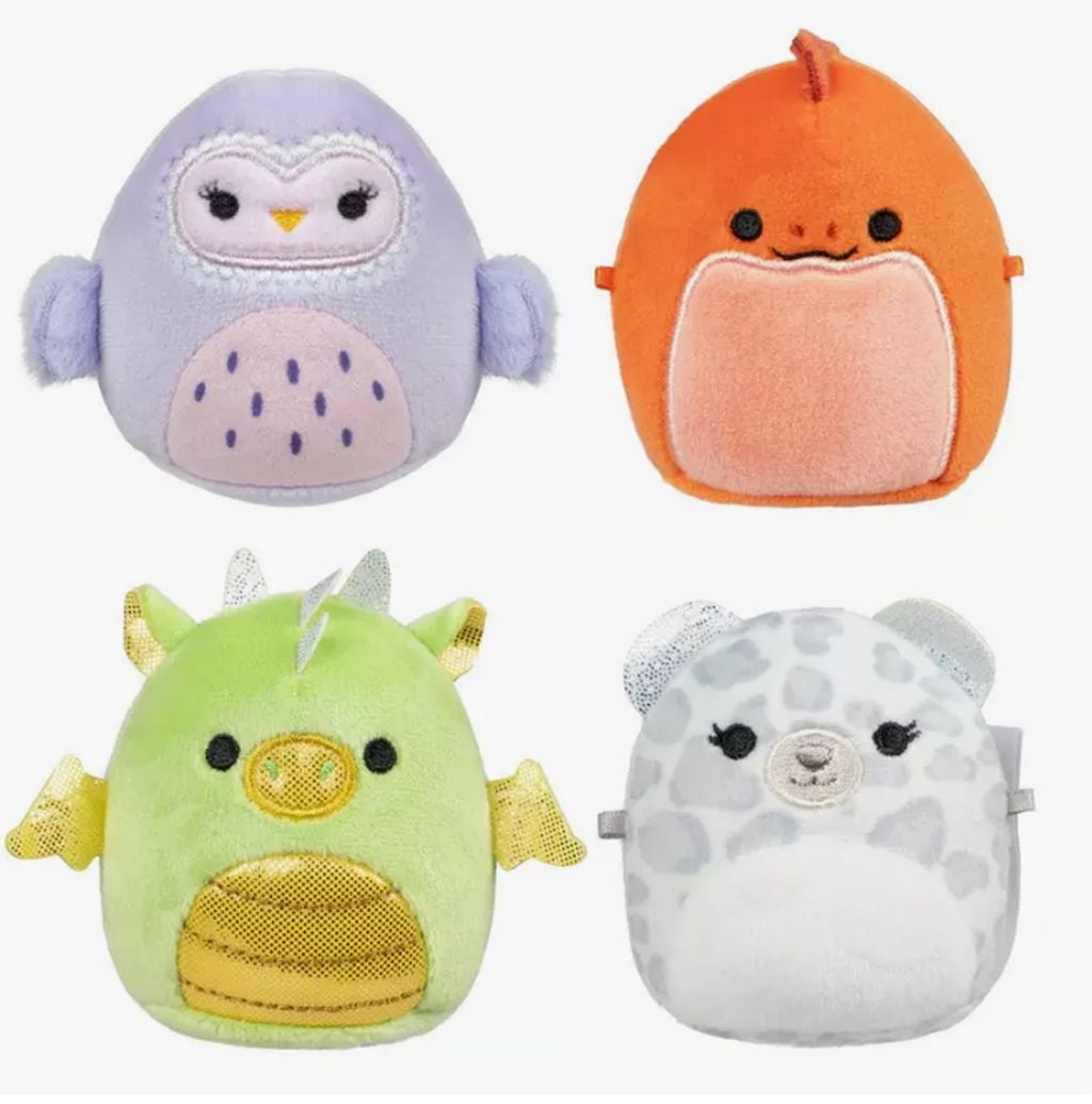 Set Di 8 Micromallows Squishmallows - Mini Peluche Micro Dimensioni, Nuovi In Scatola, Multicolore - Foto 2