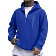 thumbnail image 2 of WILLBEST Sudadera Deportiva para Hombre, Sudadera con Capucha para Hombre, Sudadera con Capucha con Estampado Gráfico Retro Verse, Sudadera con Media Cremallera para Uso Informal Chica, 2 of 6