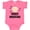 Hot Pink, variant on Inktastic Future Musician Baby Boys or Girls Baby Bodysuit