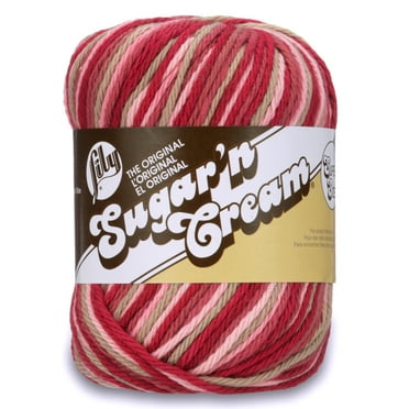 Filato Di Cotone Lily Sugar 'n' Cream Super Size – Colore Beach Glass, 113g, Per Uncinetto E Maglia