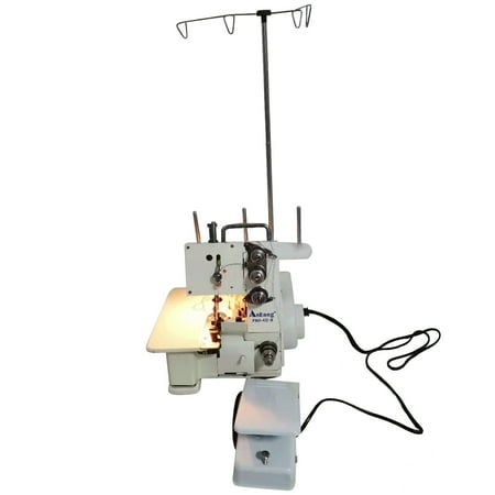 FN2-4D 4 Thread Serger Overlock Sewing Machine Electric Four Lines Overlock Sewing Machines Dp5*80-95 Needle Pitch 0.10-0.14in