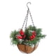 thumbnail image 1 of Guirnalda de Navidad artificial con luces LED blancas para decoración de interiores y exteriores, 1 of 7